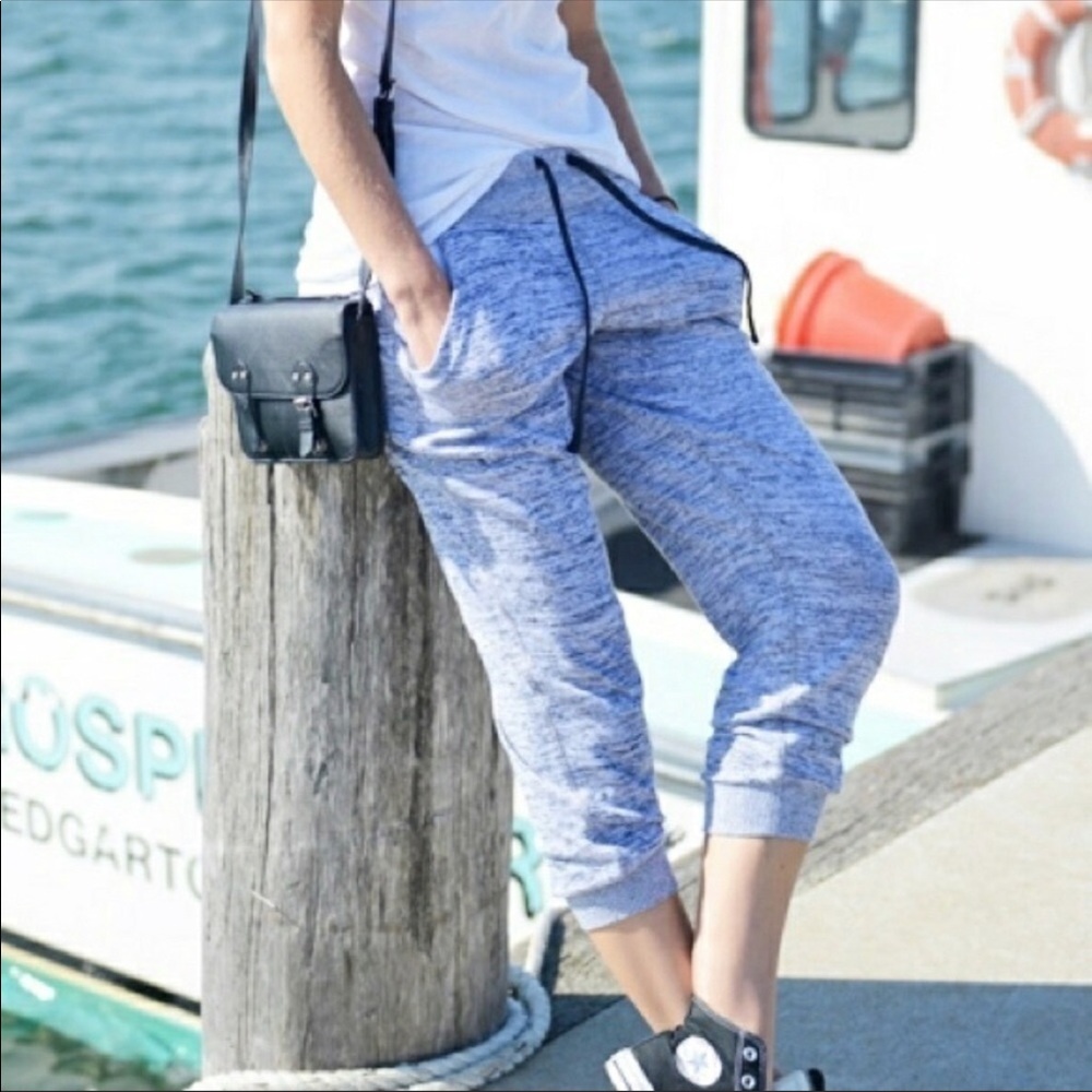 Athleta Blue Track Pants